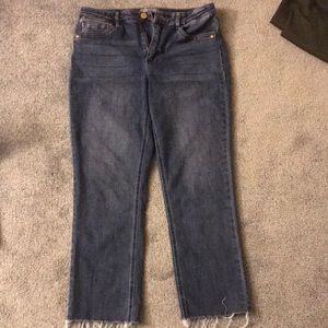Size 10 Wit and Wisdom Cropped Jeans